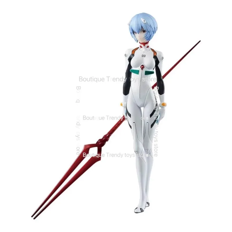 Фото Оригинальные фигурки Bandai Ichiban Kuji по аниме «Евангелион»: Нагиса, Кацуру, Аянами Рей (ПВХ, коллекционные модели) №3
