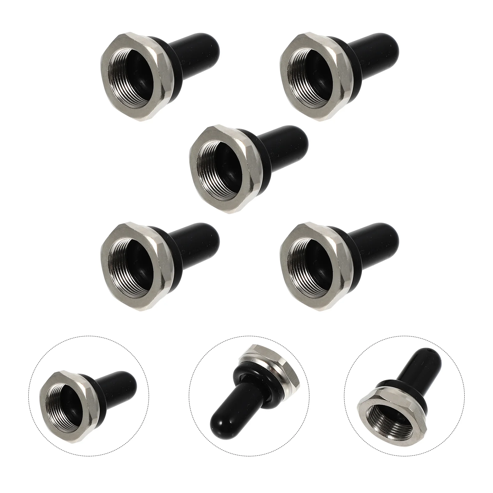 

5Pcs Waterproof Safety Covers Protection Caps Guards for Toggle Switches