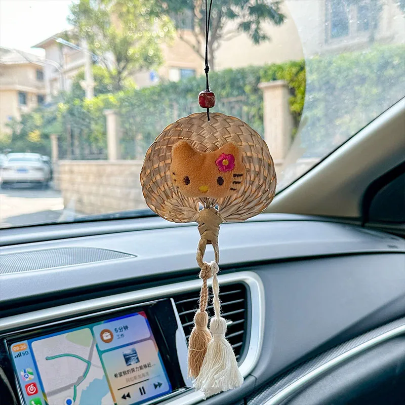 Модный кулон в стиле аниме Hello Kitty из мультфильма Pufan праздничный стильный виде