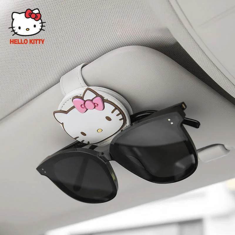 

Чехол для очков Hello Kitty Sanrios, аниме, для автомобиля