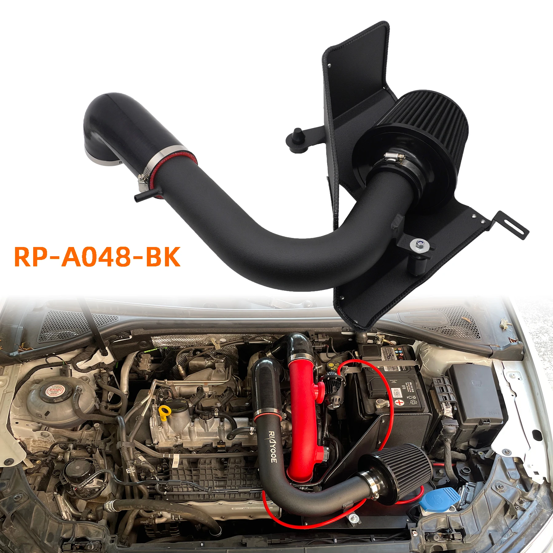 

Автомобильный комплект впуска холодного воздуха с высоким расходом для VW Golf MK5 MK6 MK7 EA888 EA211 Двигатель Audi A3 Seat Leon MK2 MK3 Skoda Superb с фильтром