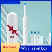 sonic electric toothbrush 3 mode superior usb charger clean tooth brush with travel box replacement heads for adults