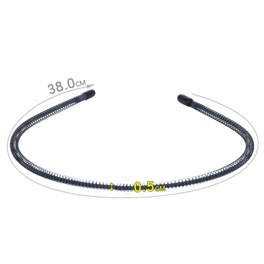 Резинка для волос в стиле унисекс эластичная Нескользящая простая металлическая