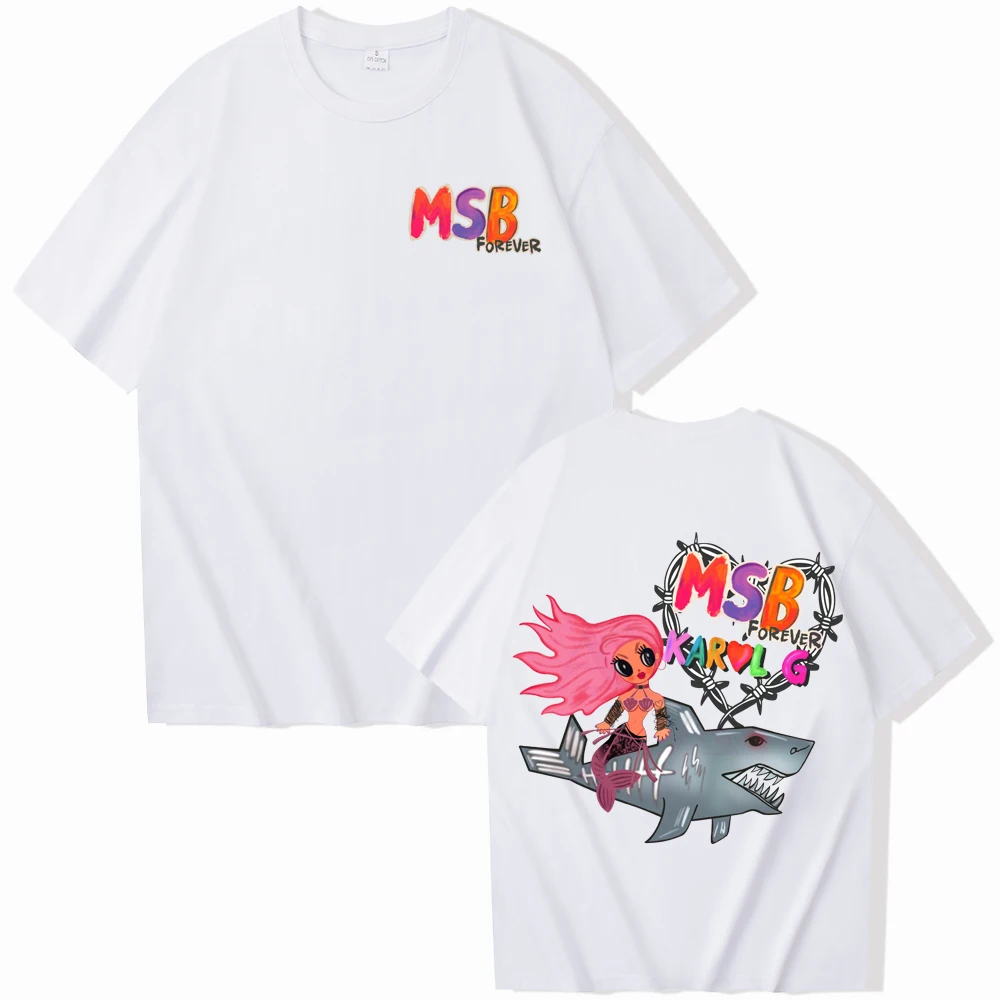 Фото Женская футболка Bichota Era Karol G MSB Forever Tour Shark №5
