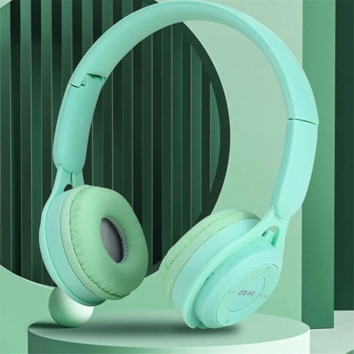 Повязка на голову Bluetooth-гарнитура Y08 Беспроводная Портативная складная детская