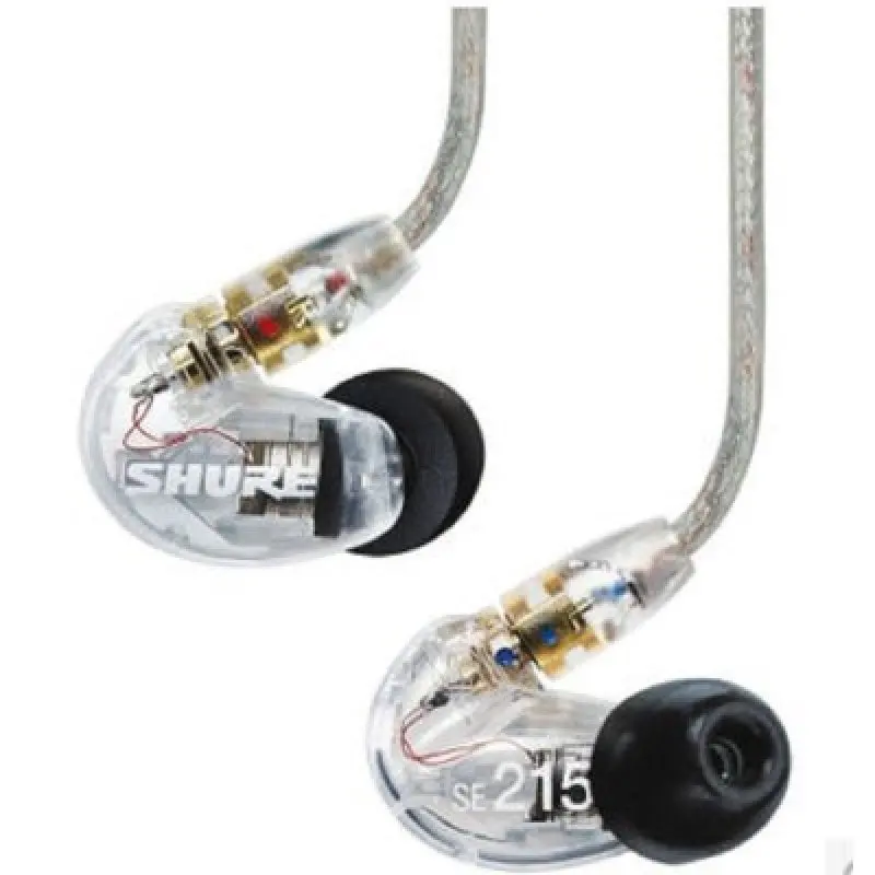 

Good quality SE215 Earphons Hi-fi stereo Noise Canceling 3.5MM SE 215 In ear Detchabl Earphone earbuds with Box