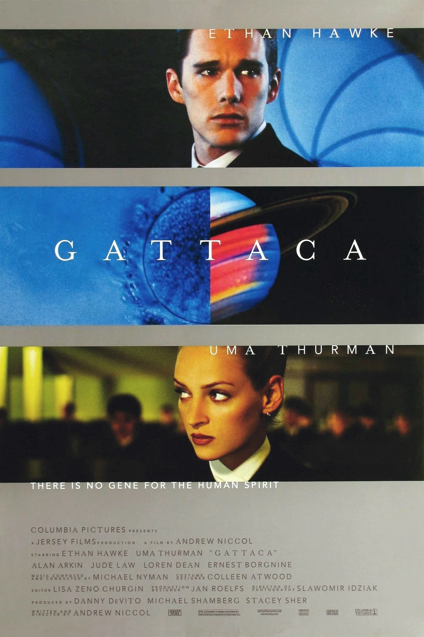Фото Классический фильм Gattaca (1997) Шелковый плакат настенная живопись Домашний декор №1