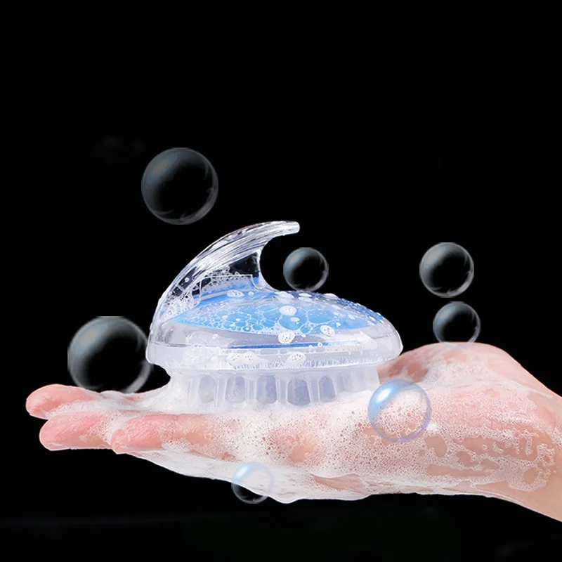 

Силиконовая расческа для массажа кожи головы, расческа для мытья волос, Массажная щетка для тела и душа, щетка для ванны, спа, Массажная щетка, аксессуары для ванной комнаты