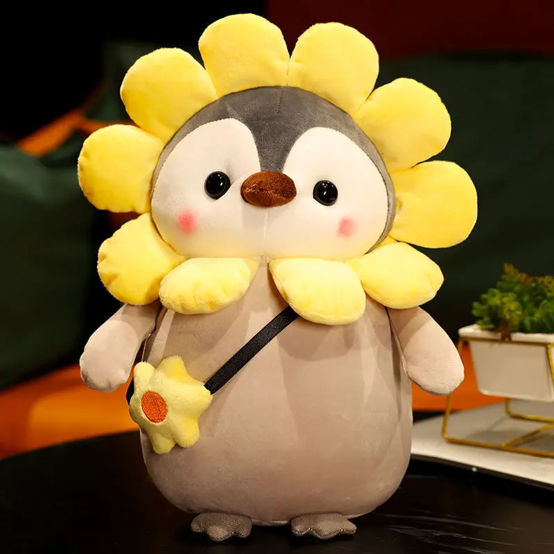 

Zqswkl 35cm penguin doll soothe doll cute sleeping dolls super cute plush toy girls heart puppet bed plush pillows hug