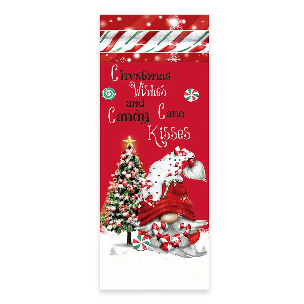 

5PCS Christmas Wine Bottle Cover Merry Christmas Decor Holiday Santa Claus Champagne Bottle Bag Christmas Decorations