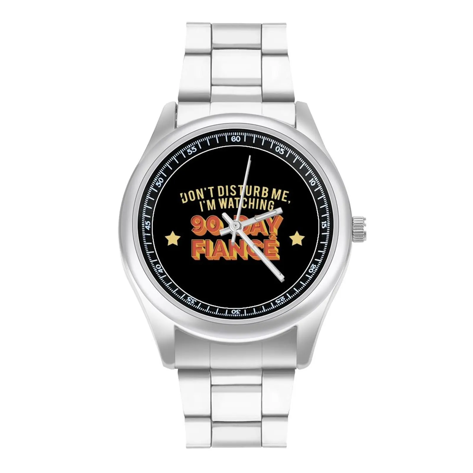 

Dont Disturb Me Im Watching 90 Day Russ Quartz Watch Fiance Superfan Design Promotion Cute Wrist Watch Couple Spring Wristwatch
