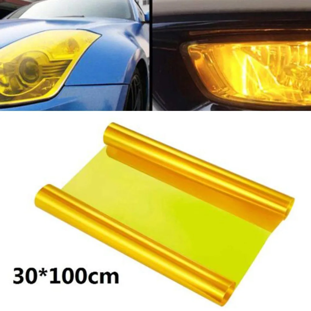 

Decor Car Headlight Film Decorative Film Cover 0.2mm Non-color-fading PET