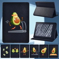 for paperwhite 511th genkindle 10thkindle 8th genpaperwhite 4paperwhite1 2 3 pu leather avocado print portable tablet case