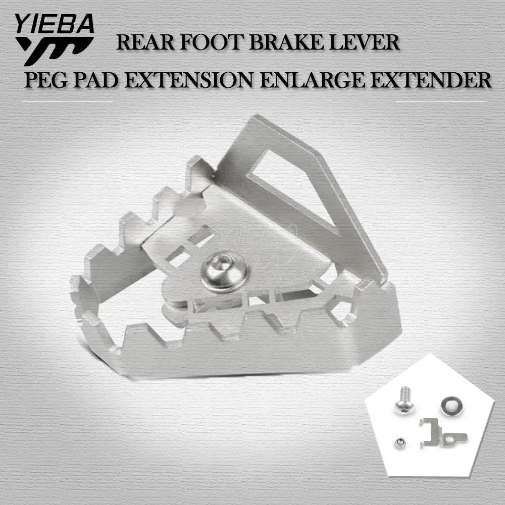 

Motorcycle Rear Foot Brake Lever Peg Pad Extension Enlarge Extender For Honda CRF1000L CRF1100L Africa Twin CRF 1000 L Adv Parts