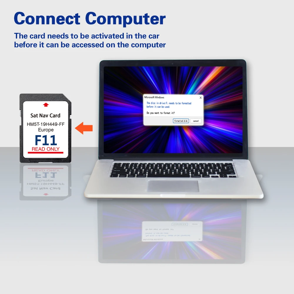 GENUINE FOR FORD SD CARD SYNC 2 F11 2022 KUGA MONDEO S-MAX C-Max HM5T-19H449-FF Focus Map Gps |