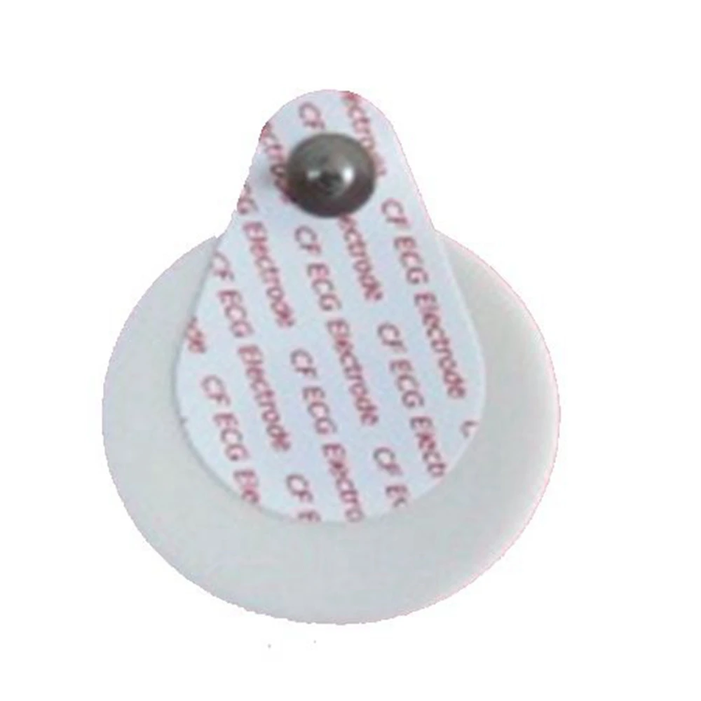 

Disposable Eccentric Foam elctroder,diameter 50mm,child basic button pad with Ag/Agcl, ecg cable connecting 50pcs packing