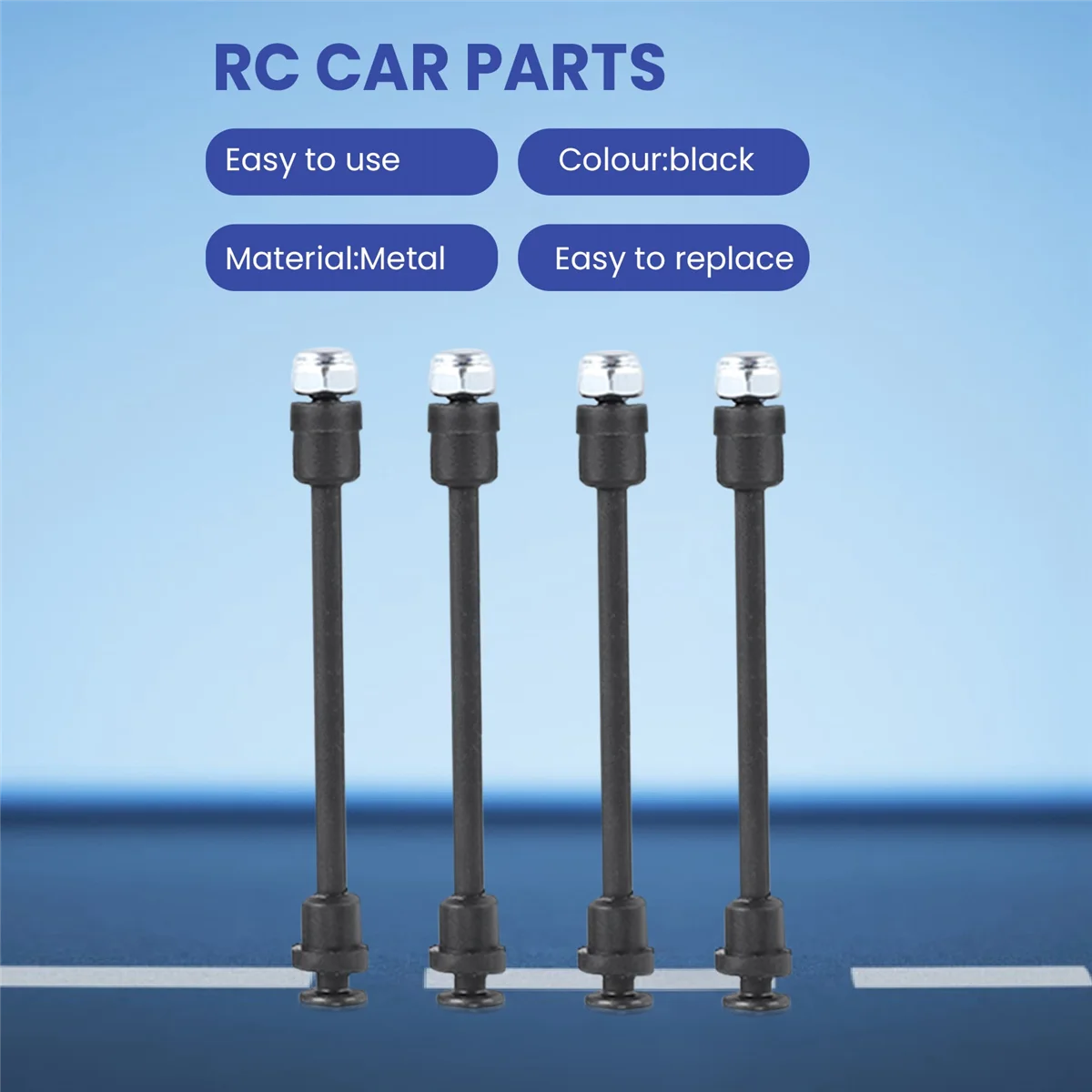 Штифт винта переднего и заднего поворотного рычага с втулкой вала для WLtoys 144002 144010