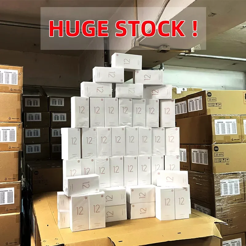Tanie Wersja Globalna Xiaomi 12 Smartphone 128GB/ 256GB NFC Snapdragon®8 Gen 1 Octa Core 120Hz 67W 50MP Kamera WIFI 6