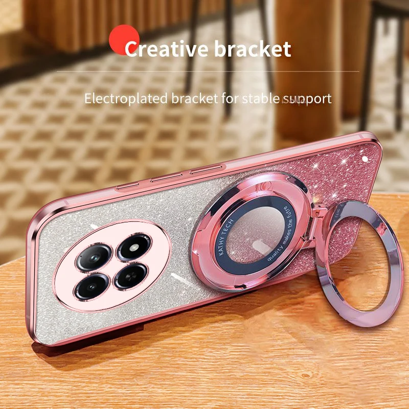 Роскошный мягкий блестящий чехол для Realme 12 12Pro Realme12Pro + Plus силиконовый креативный