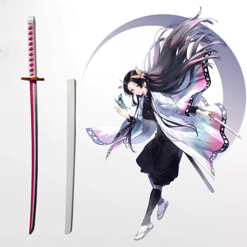 

1:1 Demon Slayer Weapon Tanjirou Black Sowrd Kimetsu no Yaiba Sword Cosplay Ninja Knife 104cm Weapon Prop Anime Model