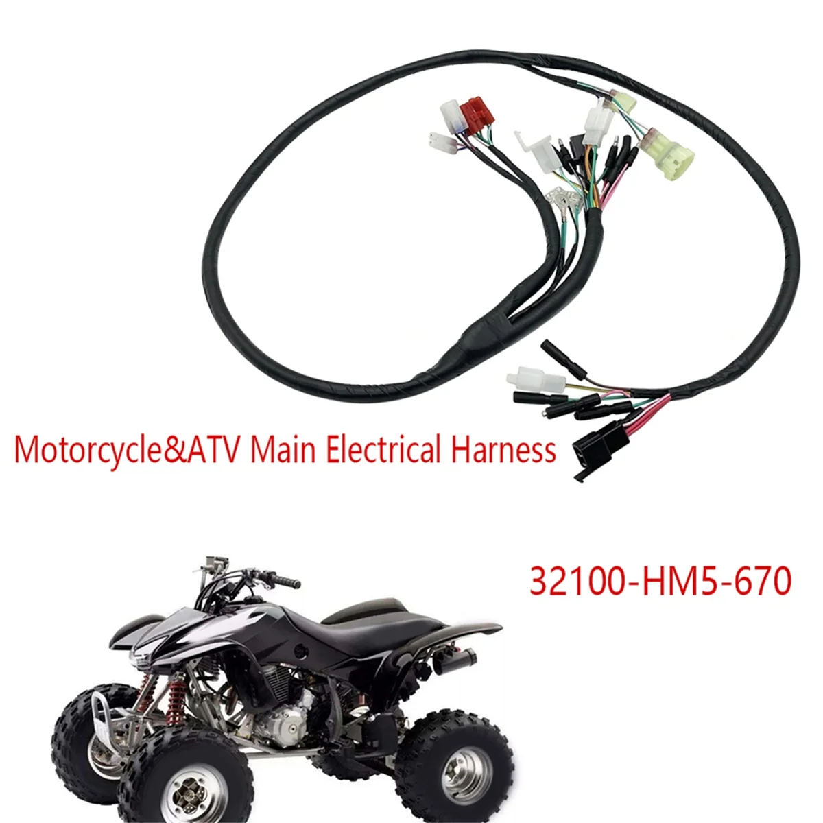 Жгуты проводов мотоцикла и квадроцикла основной электрический жгут для FourTrax 300