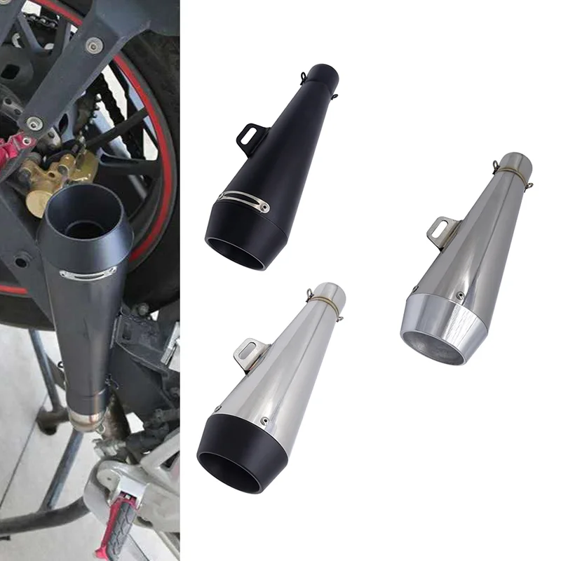 1 Set 51MM Displacement Motorcycle Exhaust Muffler for Yamaha R6 Honda CBR1000 M4 Motorbike Exhaust Pipe Muffler Modified Parts