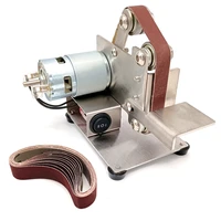 angle grinder mini electric belt sander grinding machine belt grinder diy polishing grinding machine cutter edges sharpener