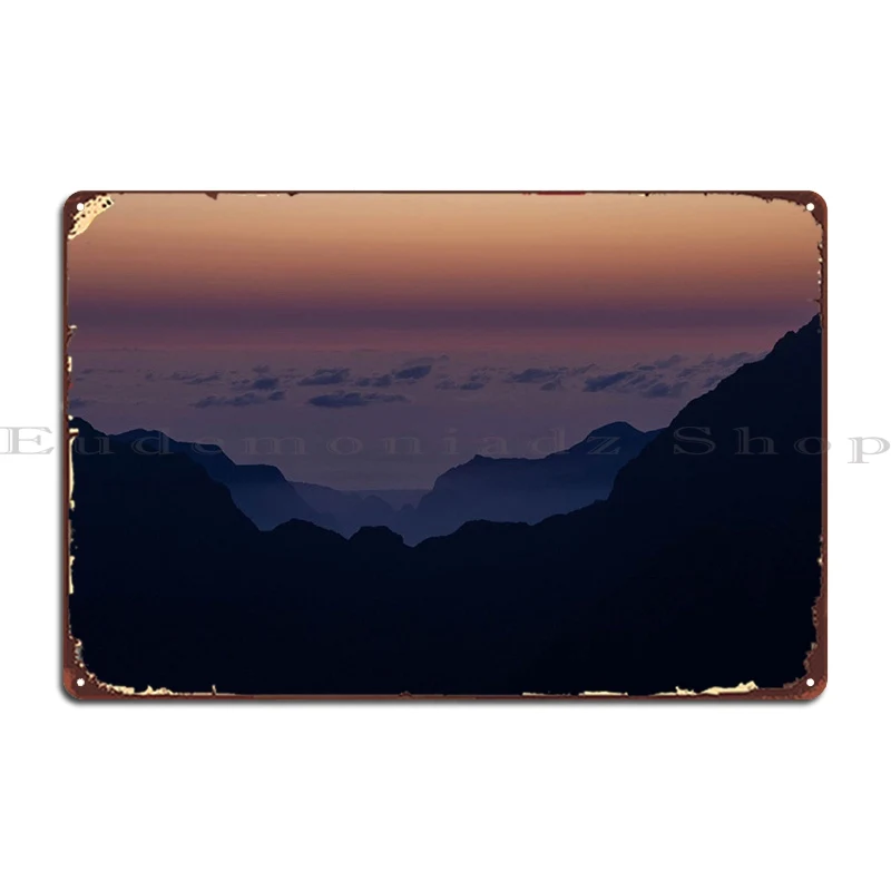 4 металлические плакаты Sunrise в Реюньон, плакаты для гаража, кинотеатра, создание гостиной, жестяные плакаты