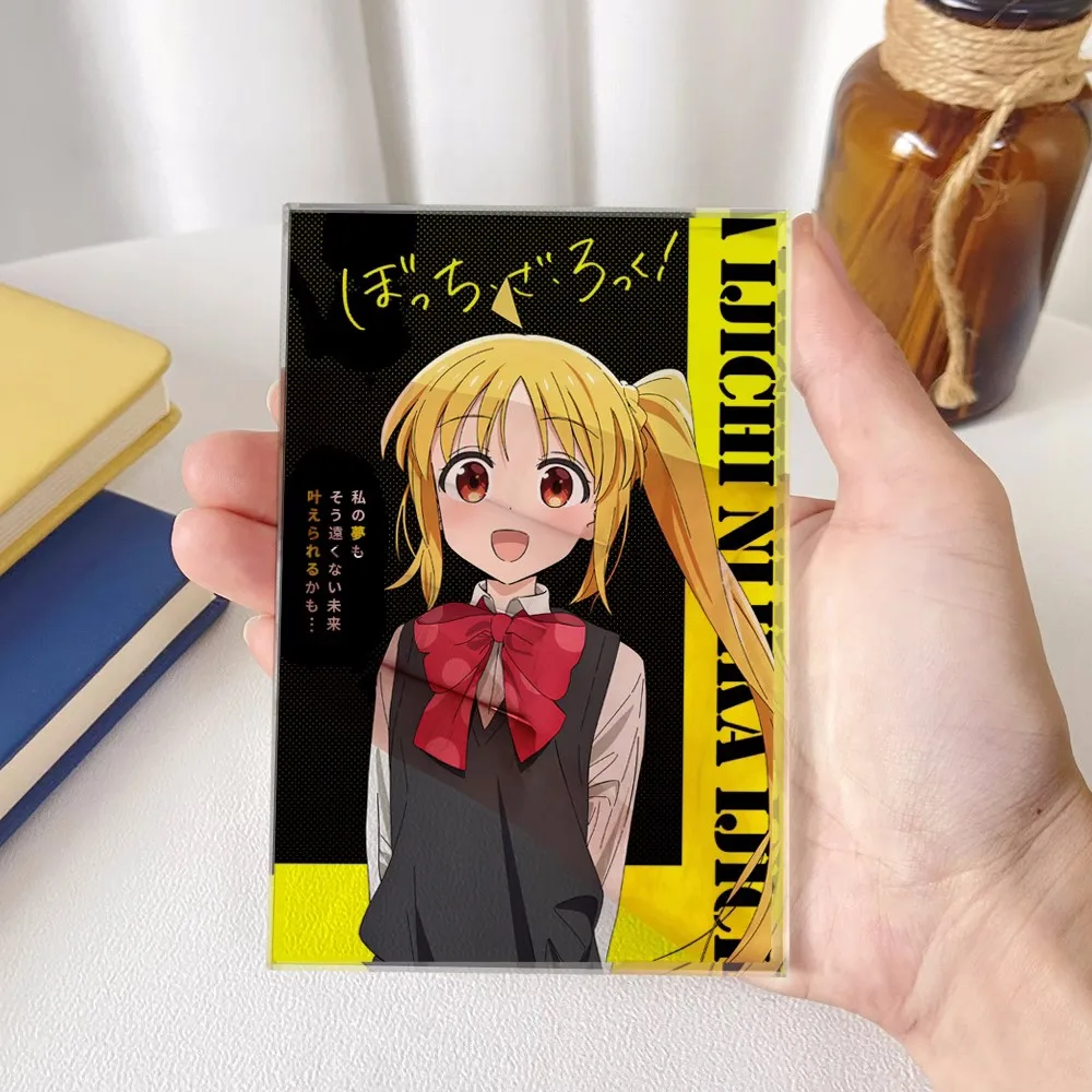 

Anime BOCCHI THE ROCK! Gotoh Hitori Yamada Ryo 12cm Acrylic Figure Desk Figure 4726 Cosplay Model Plate Toy