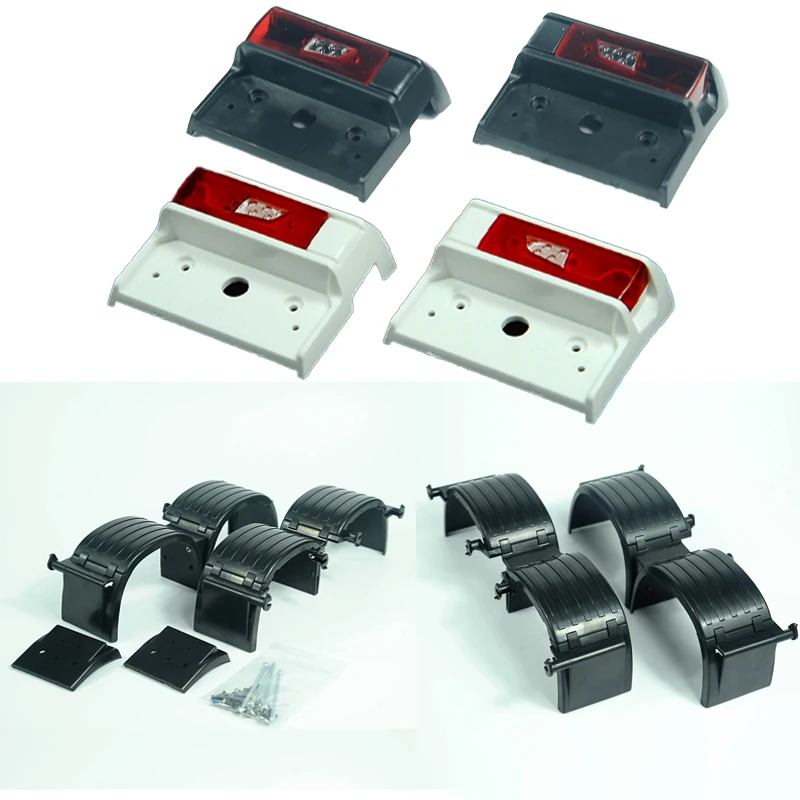 Имитация крыла заднего фонаря подходит для 1/14 Tamiya RC Truck SCANIA 770S 6X4 56368 R620 VOLVO BENZ Arocs MAN