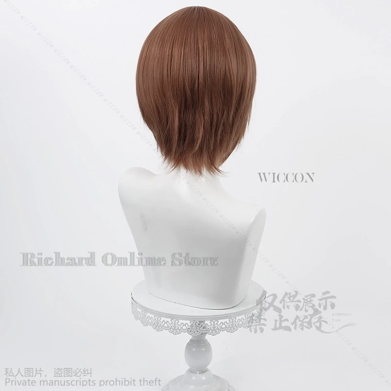 Аниме Shikanoko Nokonoko Shitantan Noko Косплей Парик Рог Короткие Волосы Hino Minami JK School My Deer Friend