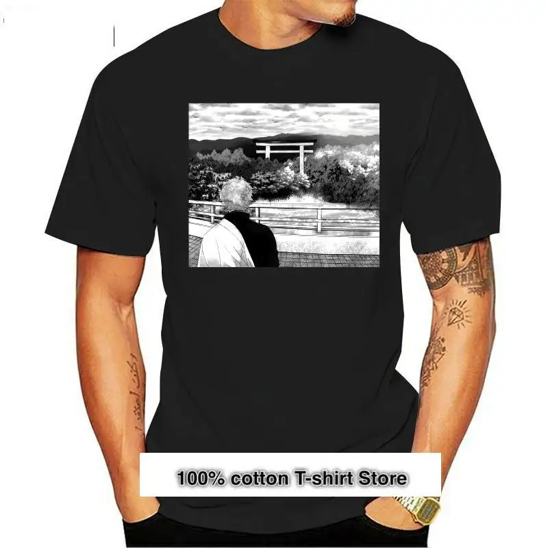 

Camiseta de Anime Gintama para hombre, ropa estampada, top