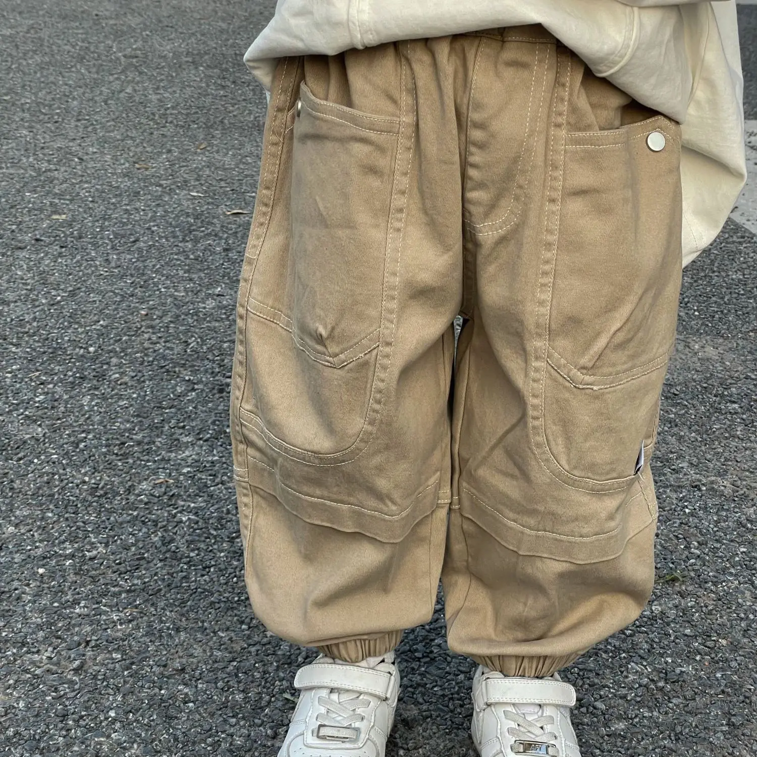 

2022 New Boys' Clothing Spring and Autumn Children's Clothing Casual Pants Fashion Soft and Comfortable Overalls 2 to 14 Old