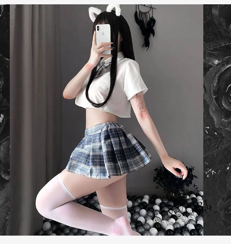 Женский костюм для косплея Студенческая Униформа JK соблазнительная ролевая игра
