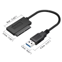 sata slimline to usb 2 0 adapter cable for laptop cd dvd rom drive 76 13pin