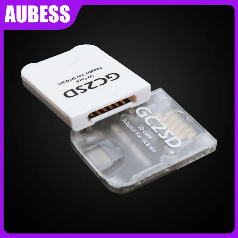 

Card Adapter For Gamecube Wii Convenient Tf Card Reader Portable Gc2sd Memory Card Adapter Black For Gamer