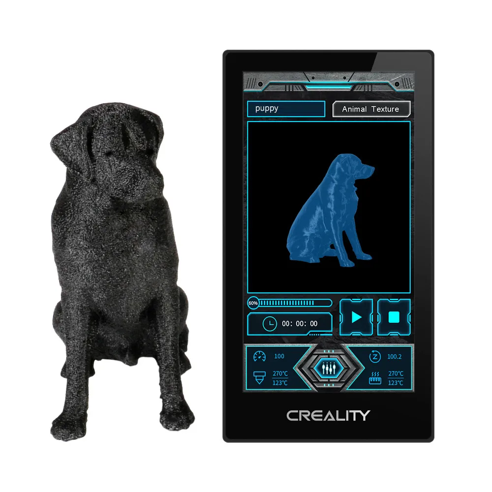 

Creality Official Pad 5 Inch HD Display Screen Filament Run-out Detection 32bit 3D Pad for FDM 3D Printers with Marlin Firmware
