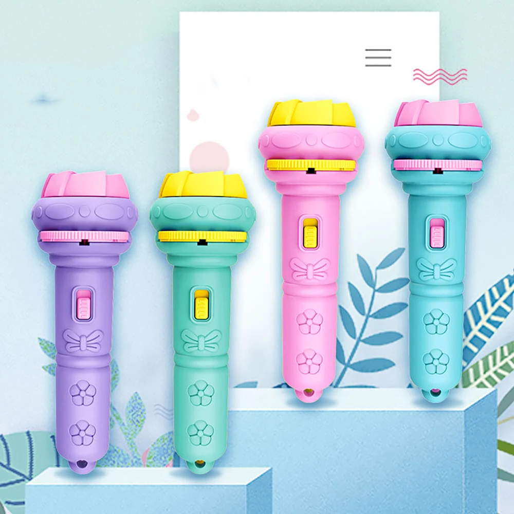 Фонарик лампа игрушка милая мультяшная творческая проектор Детская Книга