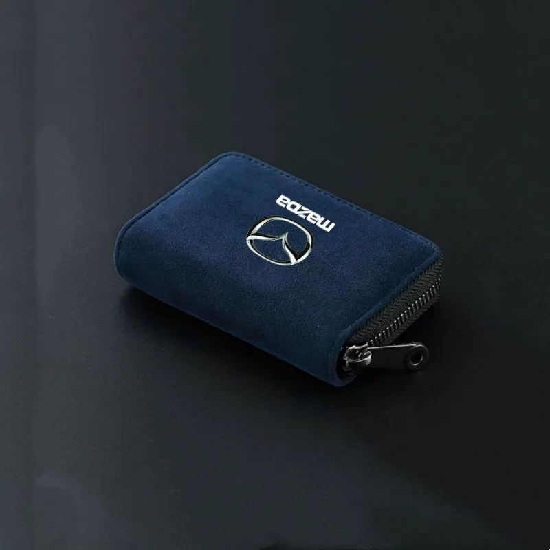 Кошелек с несколькими слотами для карт, деловой банк, сумка для кредитных карт, кожаный кошелек на молнии для Mazda 3 Cx3 Cx5 Cx30 Cx7 Cx8 Cx9 Mx5 Rx8 эмма куигли банк