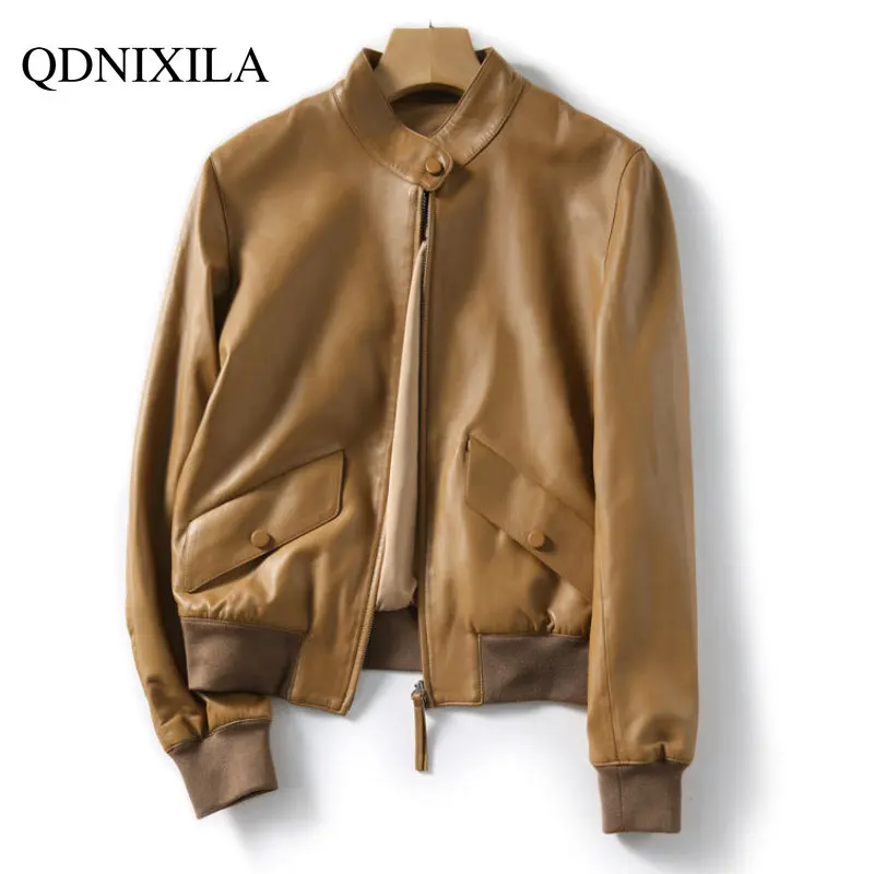 Women's Leather Jacket Imitation Sheepskin Thickened Spring Jacket Women Korean Fashion New Coat & Jacket Women's Bomber Jacket