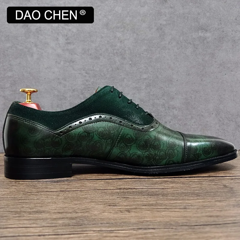 Туфли-оксфорды мужские из натуральной кожи итальянские Повседневные