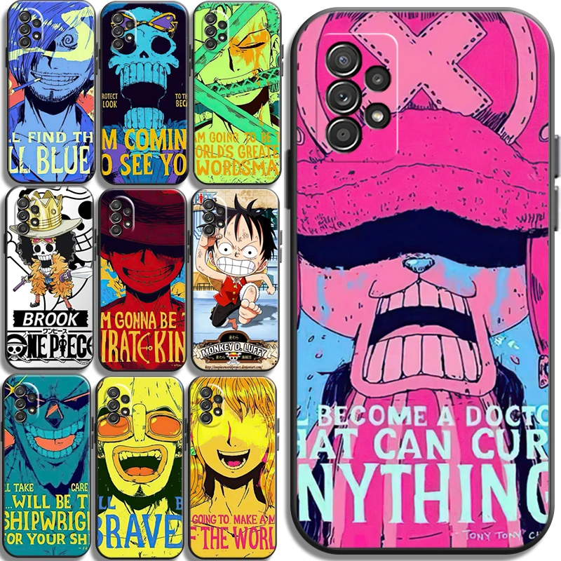 

One Piece Japanese Anime Phone Cases For Xiaomi Redmi Redmi 7 7A Note 8 Pro 8T 8 2021 8 7 7 Pro 8 8A 8 Pro Back Cover Soft TPU