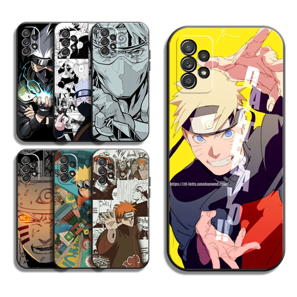 

Naruto Sasuke Cartoon Phone Cases For Samsung S20 FE S20 Lite S8 Plus S9 Plus S10 S10E S10 Lite M11 M12 Coque Back Cover