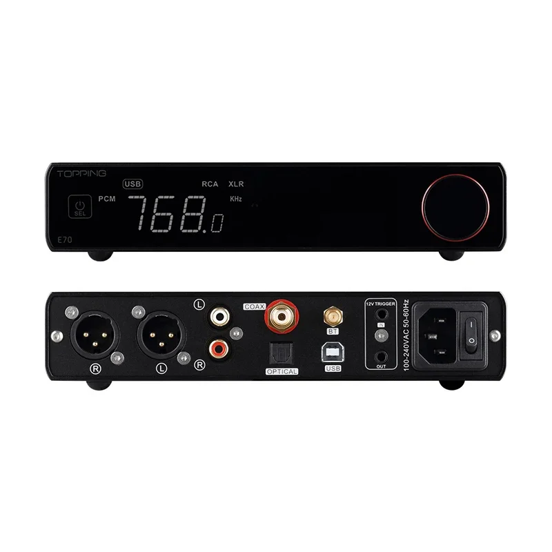 TOPPING E70 ES9028Pro ЦАП Bluetooth 5.1 LDAC XU316 Декодер Совершенно новый преобразование