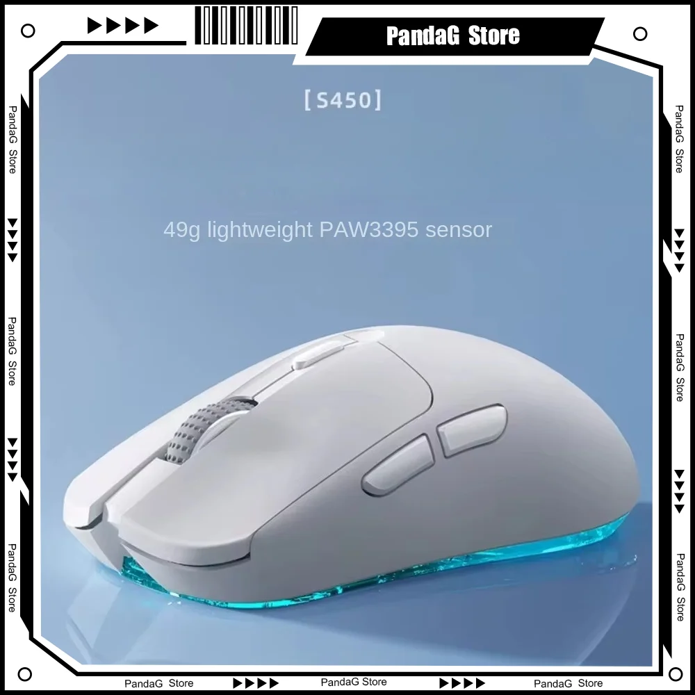 Беспроводная Проводная игровая мышь PHYLINA S450 Type-C ...