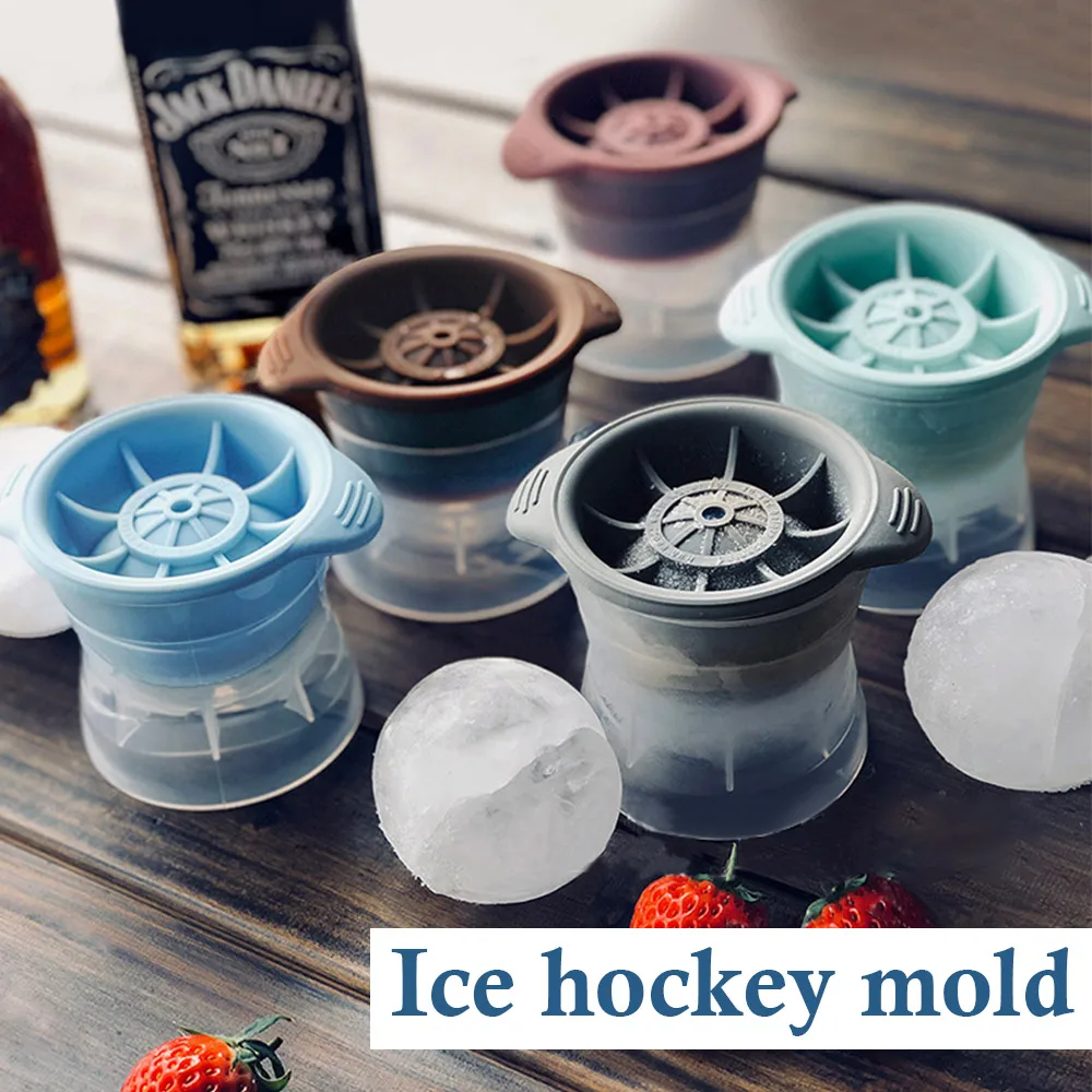 

Ball Shape Ice Cube Mold Silicone DIY Ice Ball Maker Quick Freezer Ice Jelly Making Mould For Whiskey Drink Kitchen Gadgets