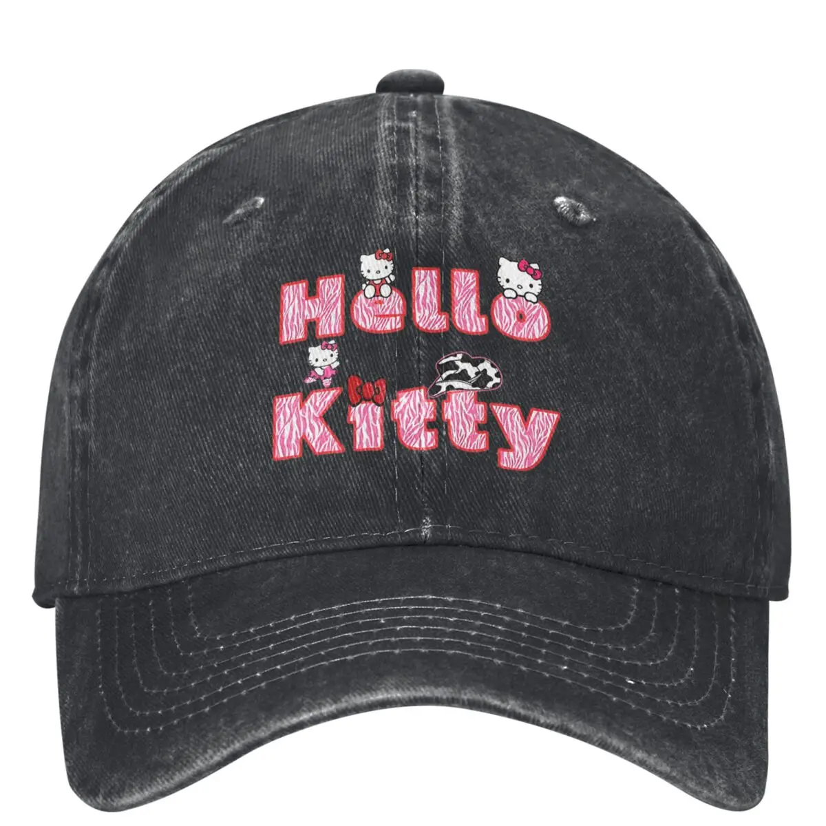 Бейсболка Hello Kitty в стиле ретро унисекс мужская Кепка-тракер с защитой от солнца