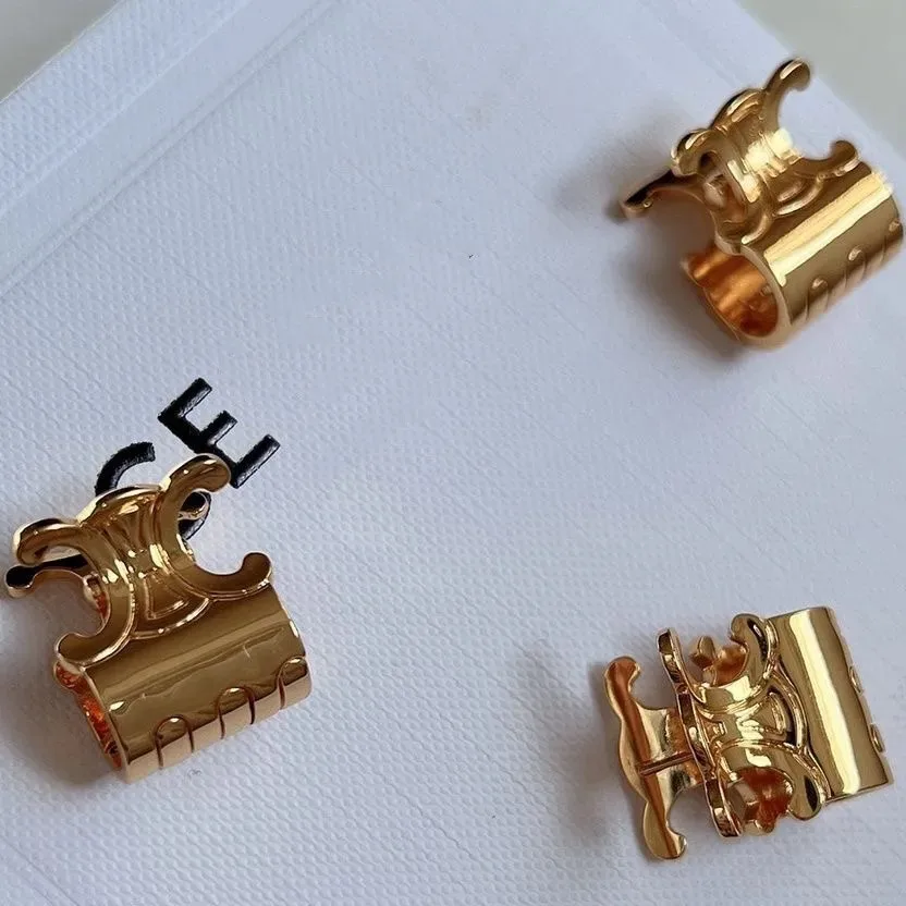 

Clip 2022 Brass Triumphal Celi Grip Three-piece Hairpin Set Advanced Personalized Versatile Hair Accessories With Box Packing