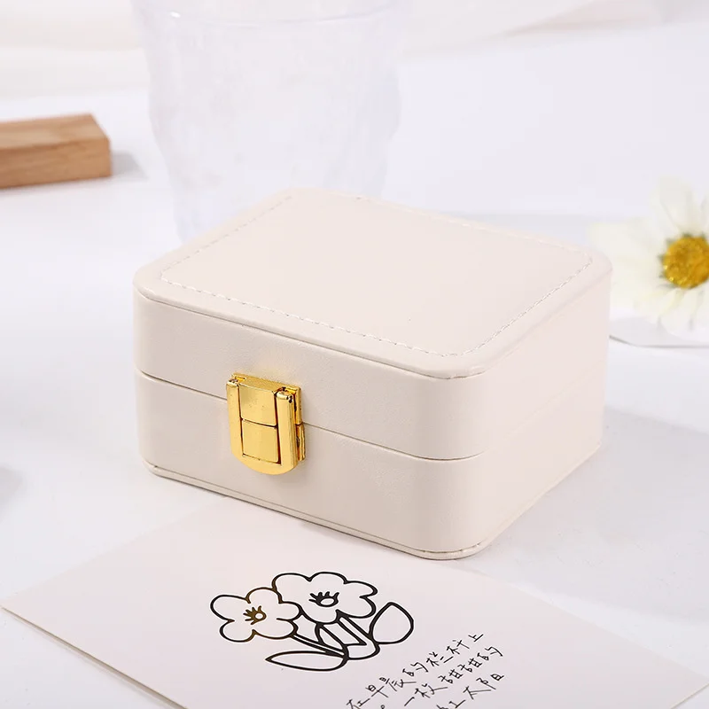 Girls Jewelry storage box earrings studs necklaces hand accessories box household small luxury jewelry Packaging & Display box
