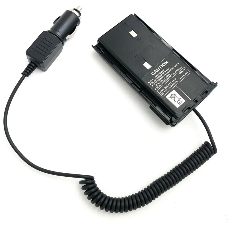 12/24V Car Charger Battery Eliminator Adaptor For Kenwood TK2100 TK3100 TK3101 TK260 TK270 TK360 TK370 Radio for KNB-14 KNB-15